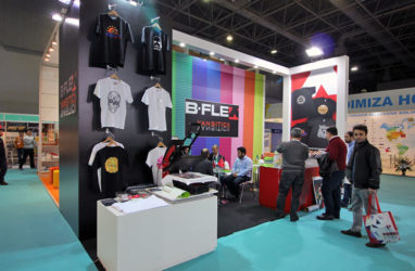 B-FLEX exhibited new solutions at FESPA Eurasia 2017