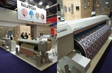 Mutoh Yeni Dijital Tekstil Baskı Çözümlerini Heimtextil 2017'de Sundu