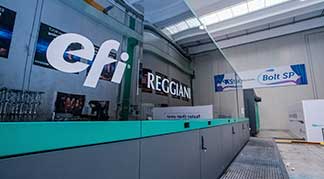 EFI Reggiani BOLT was Introduced to Textile Printing Industry