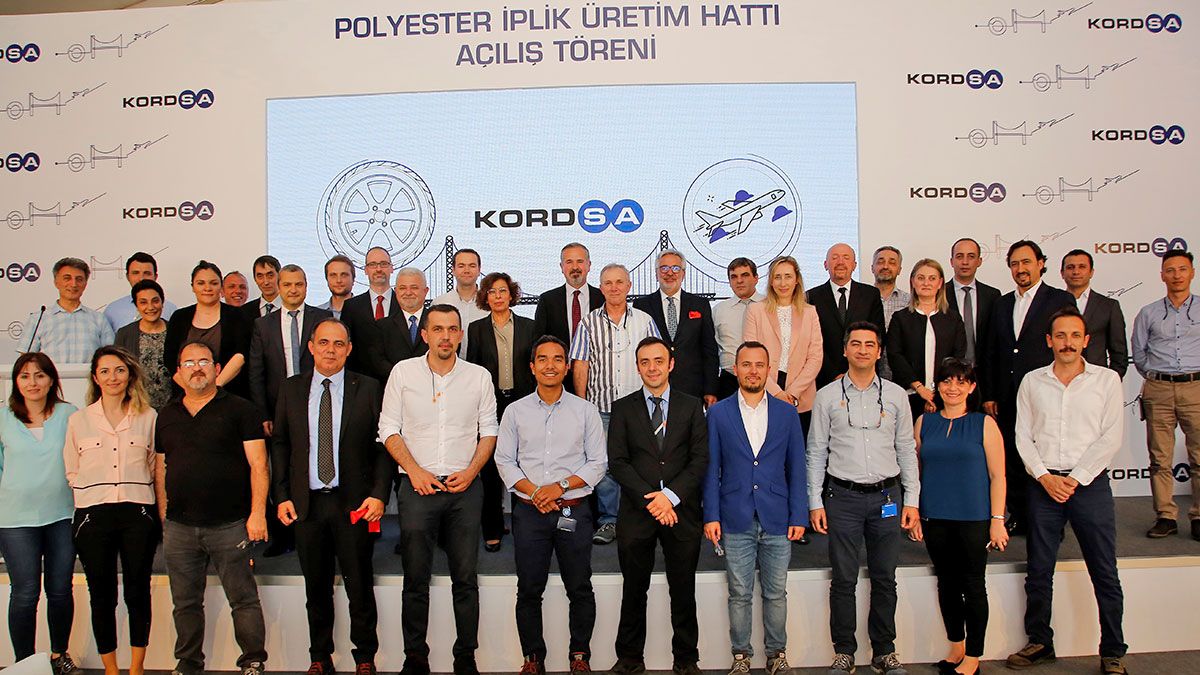 Kordsa İzmit’teki 100 milyon TL’lik İplik Yatırımını Açtı