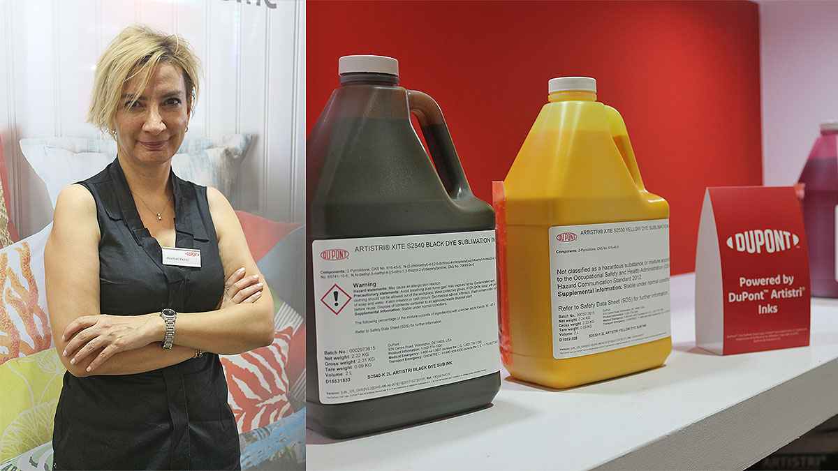 DuPont Introduces Artistri® P2700 Pigment Ink at ITMA - Asuman Yazıcı