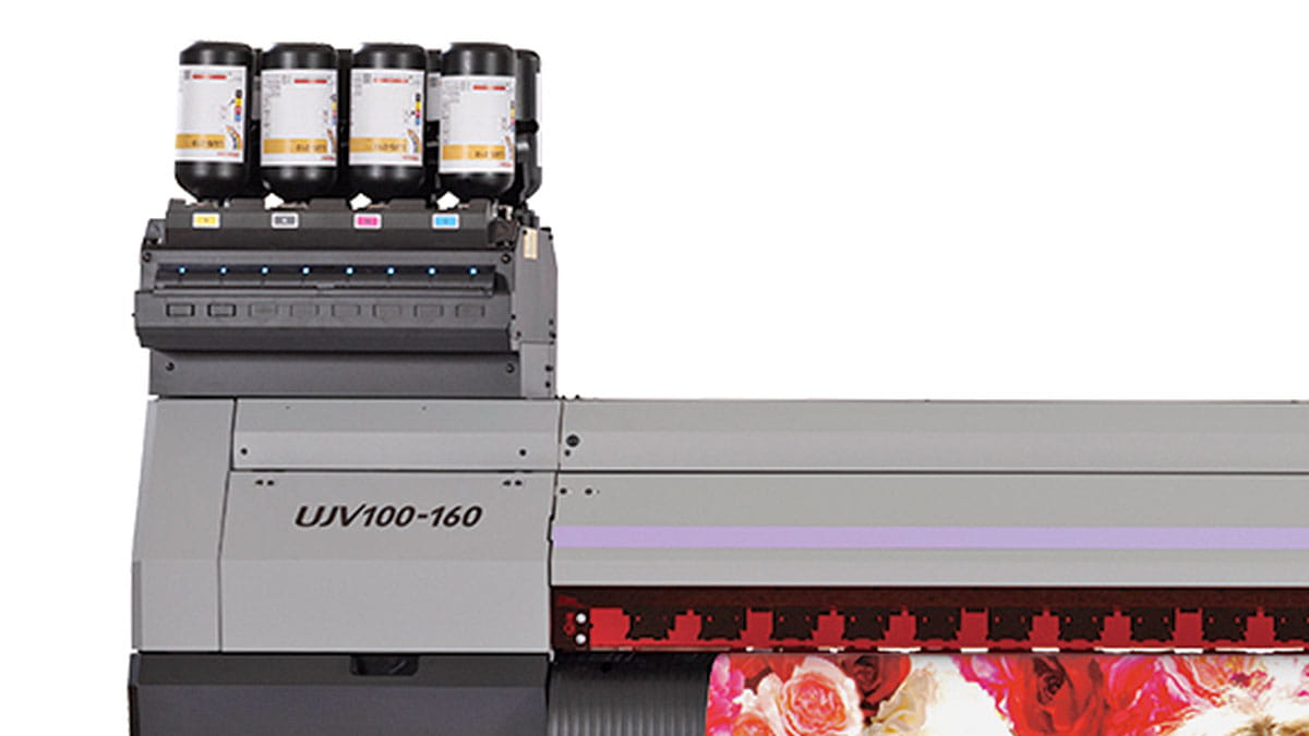 Mimaki, UJV100-160 ’ı Endüstriyel Reklam Üreticileri için Geliştirdi