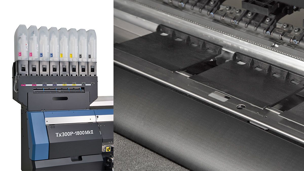 Yeni Hibrit Mimaki Tx300P-1800 Mkll ile Rakipsiz Esneklik