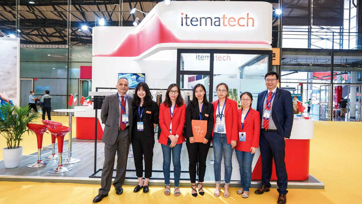 Itematech presented its technical weaving solutions at Cinte Techtextil