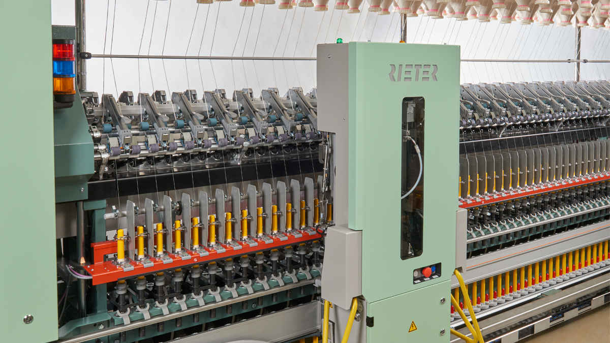 Automation and digital solutions for more economical spinning from Rieter