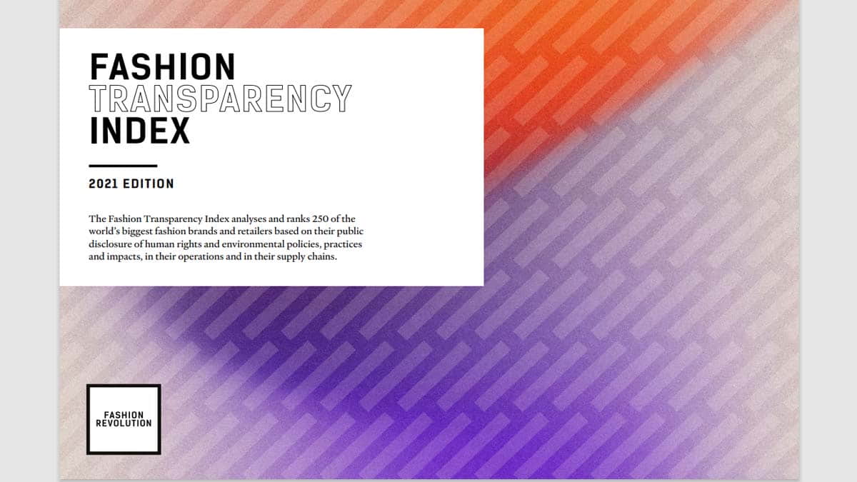 Transparency remains an issue in the fashion industry