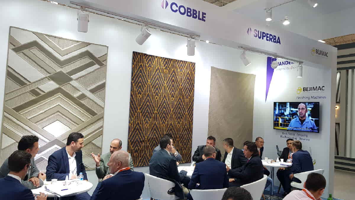 Vandewiele meets with carpet producers at Domotex Turkey - Textilegence
