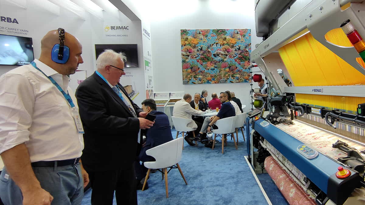 Vandewiele exhibits carpet weaving speciality at ITM - Textilegence