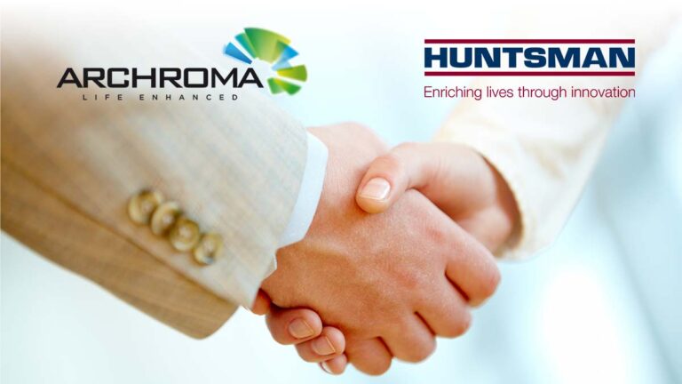 Archroma and Huntsman Textile Effects to combine