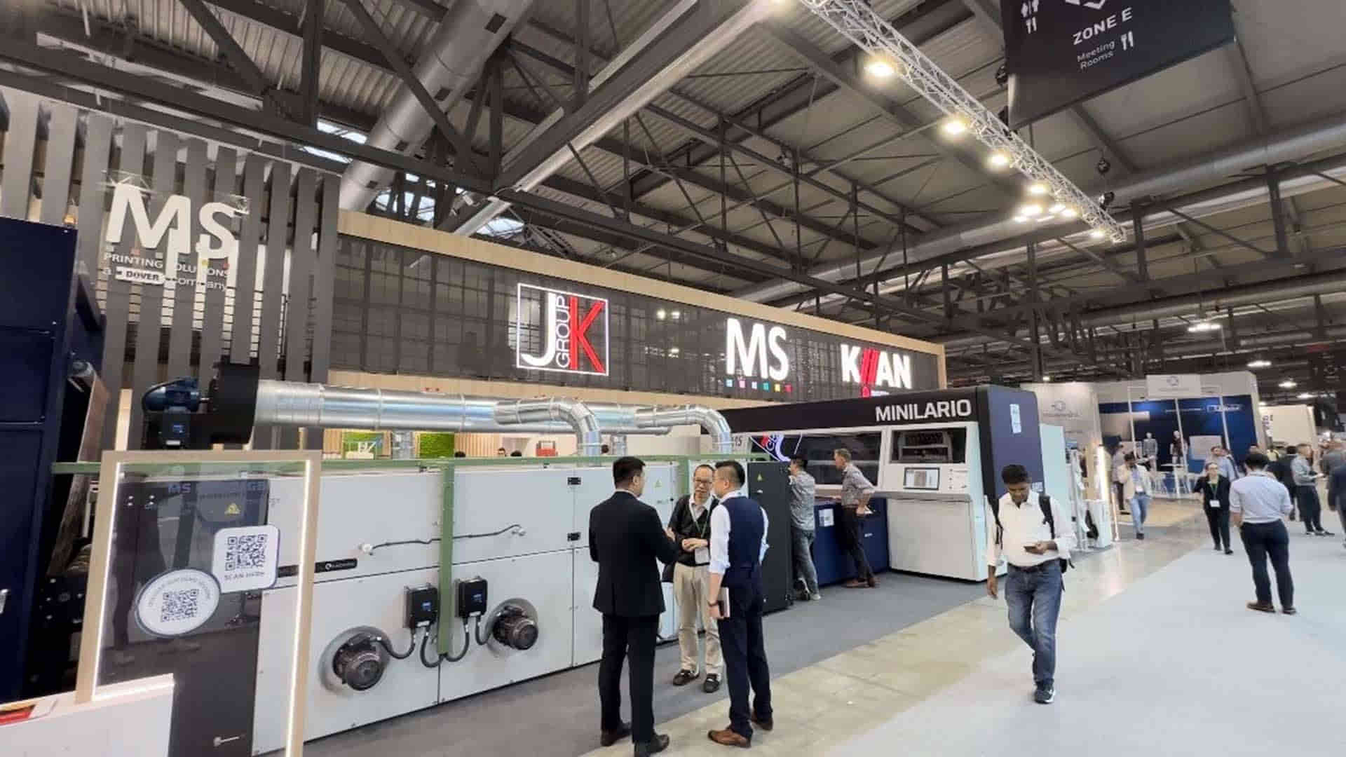 MS Printing Solutions draws attention with new sustainable approaches  Image Source: Textilegence
