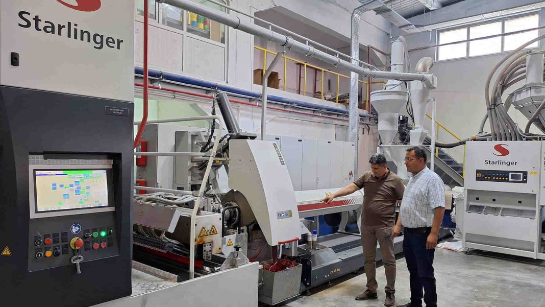 Prof Sentetik geri dönüşüm oranını Starlinger ile artırıyor Görsel Kaynak: Starlinger