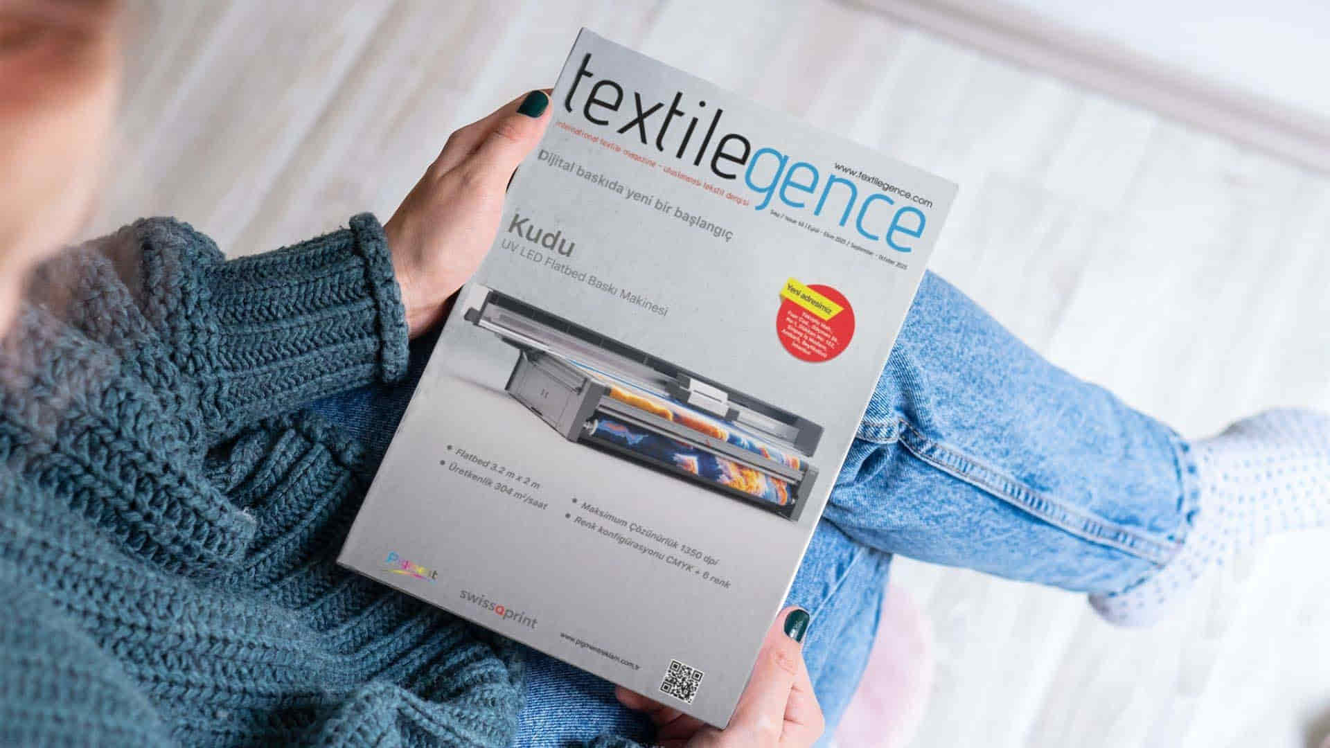 Textilegence Eylül Ekim 2023 sayısı yayınlandı  Görsel Kaynak: Canva