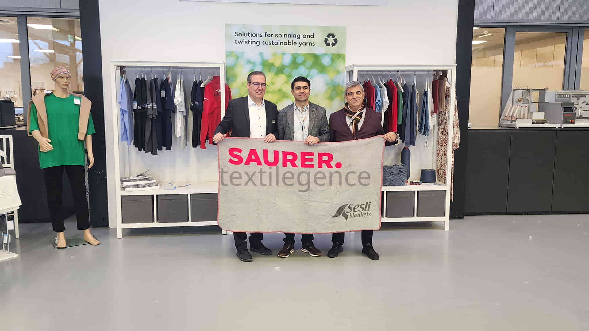 Eğirmeciler Saurer OpenHouse 2024’te en iyileri keşfetti  Görsel Kaynak: Textilegence
