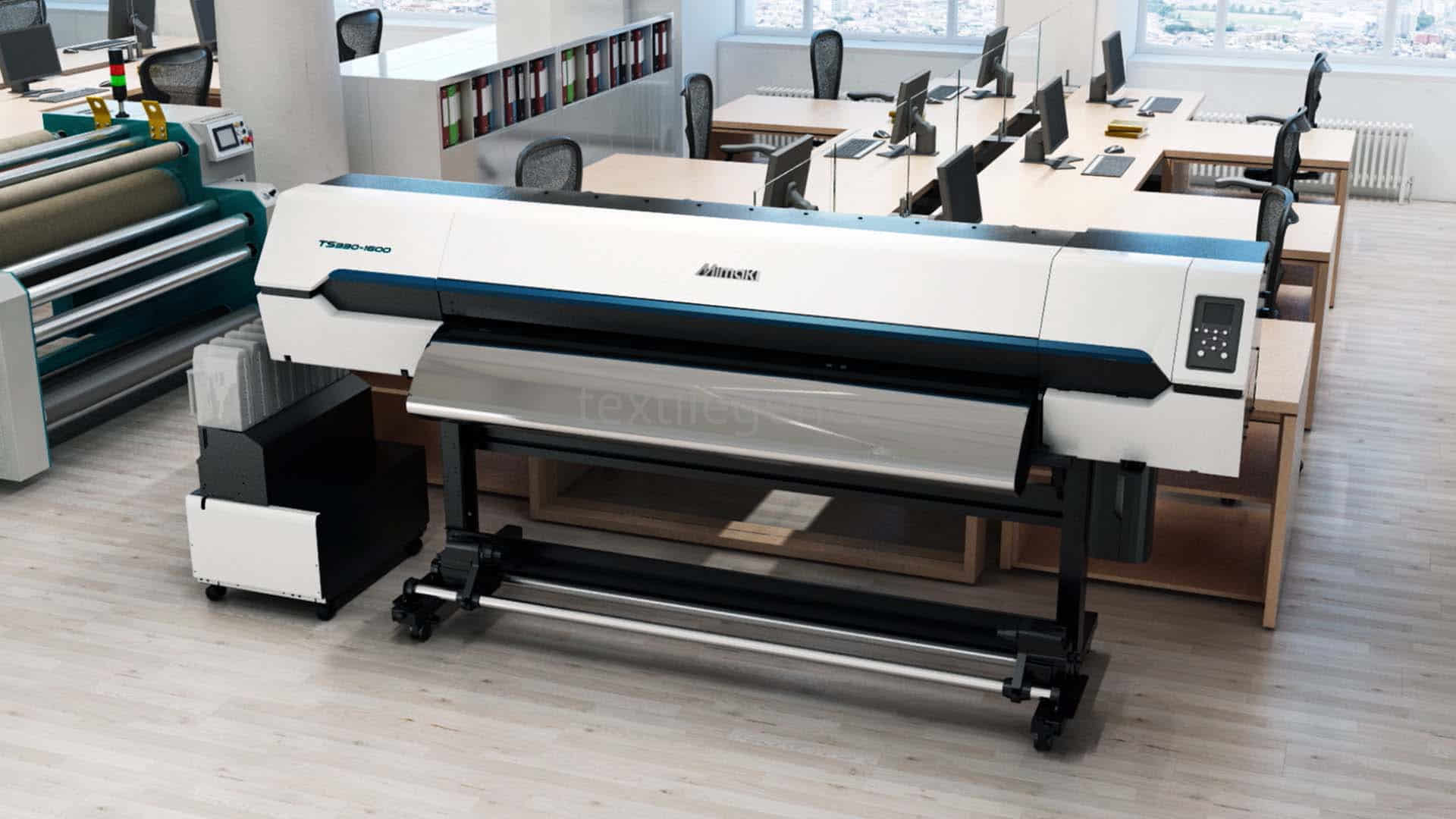 TRAPIS ile sadece iki adımda üretim ve kolay bakım avantajı   Görsel Kaynak: Mimaki