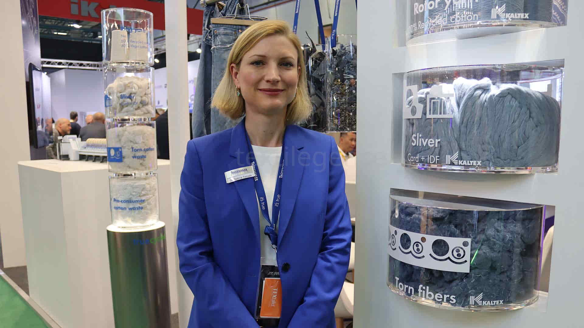 Dr. Bettina Temath, Head of Global Marketing at the Trützschler Group Image Source: Textilegence