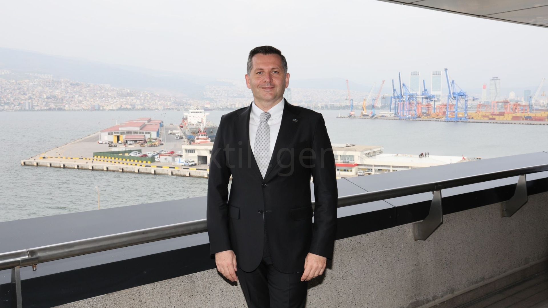 Ege Deri ve Deri Mamulleri İhracatçıları Birliği Başkanı Erkan Zandar Görsel Kaynak: EİB